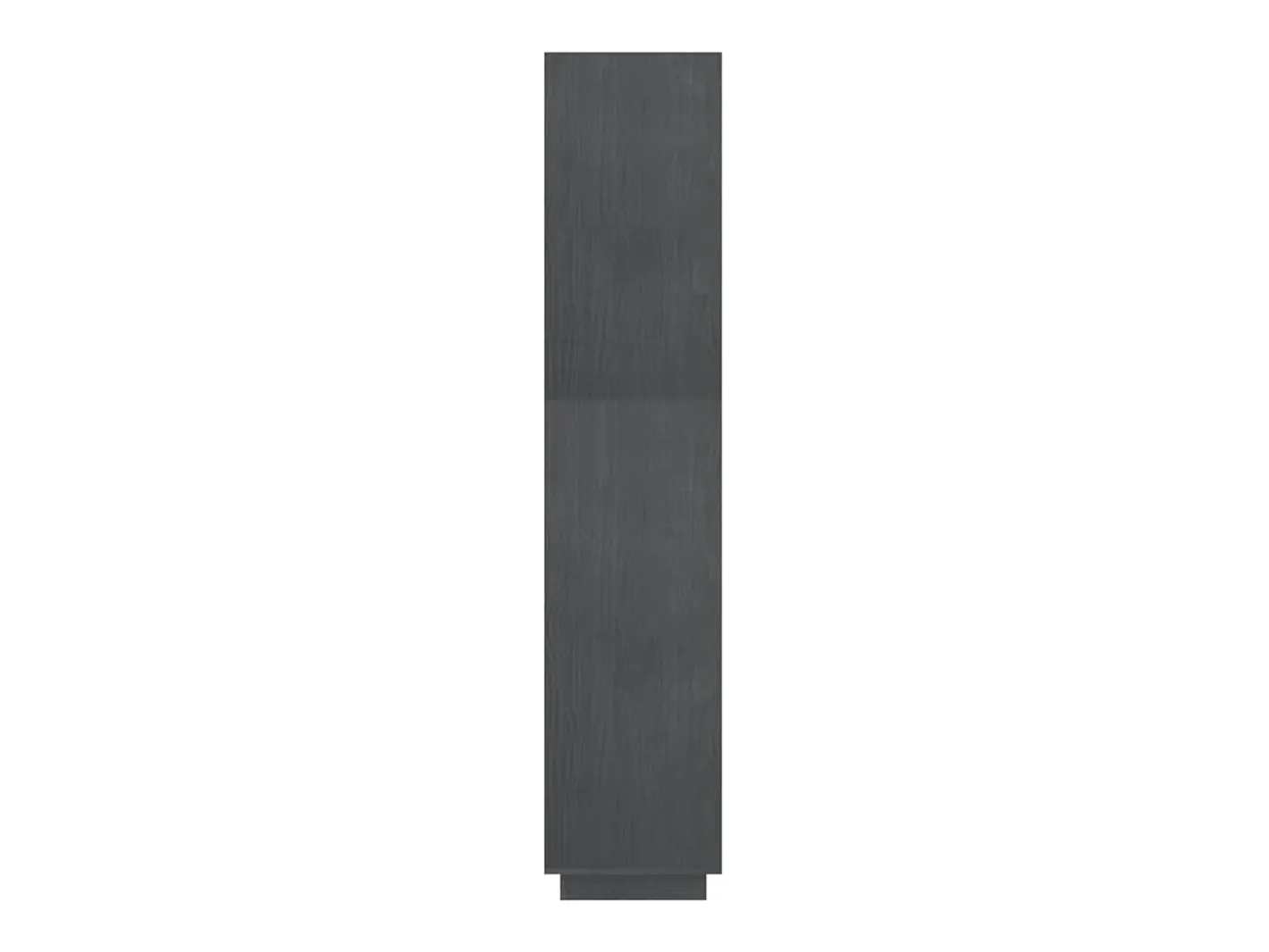 vidaxl Prateleira*Estante/divisória 80x35x167 cm pinho maciço Cinzento