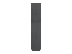 vidaxl Prateleira*Estante/divisória 60x35x167 cm pinho maciço Cinzento