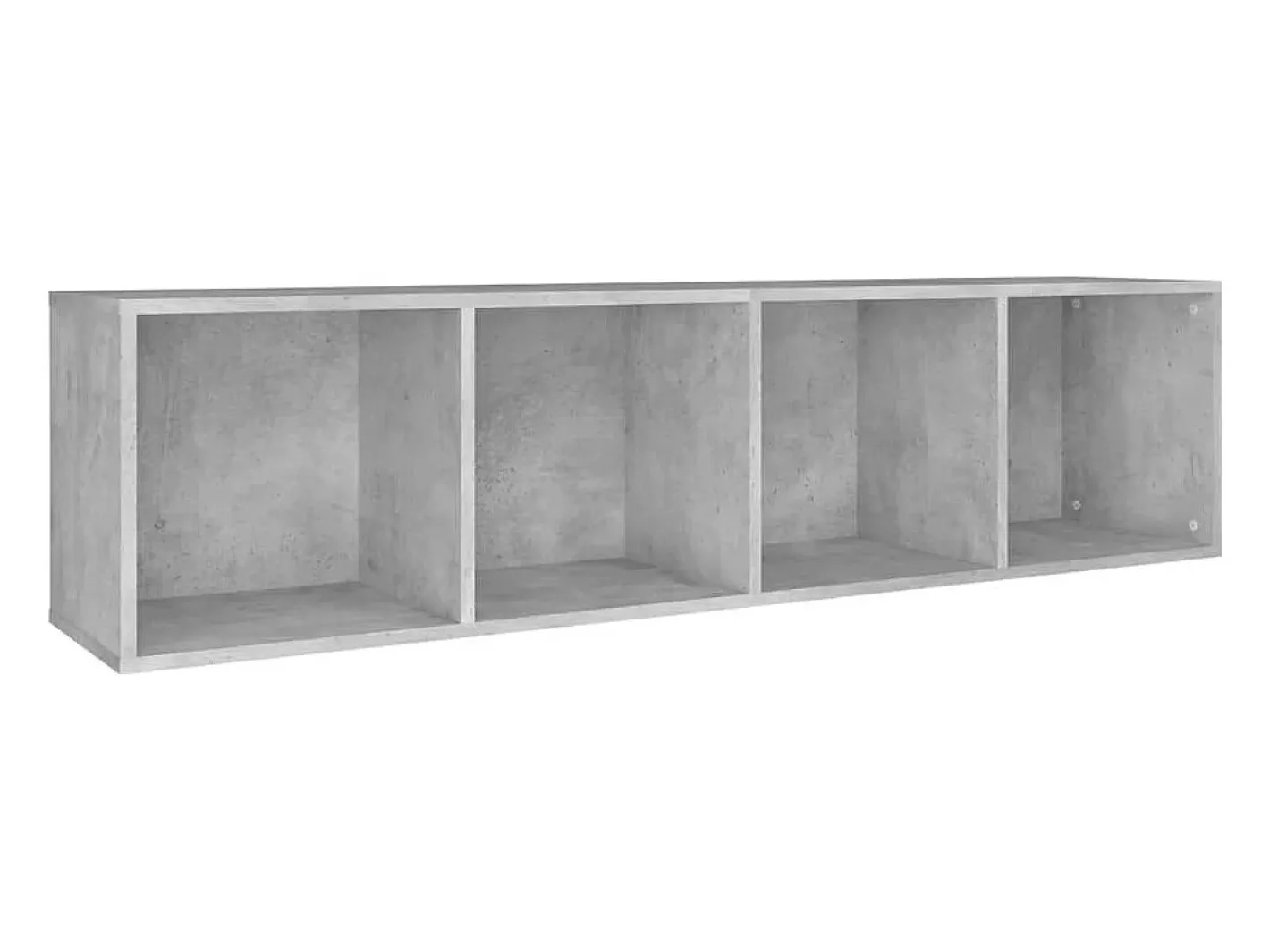 vidaxl Vitrina*Estante/móvel de TV derivados de madeira cimento Cinzento