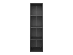 vidaxl Vitrina*Estante/móvel de TV 36x30x143 cm derivados de madeira Preto