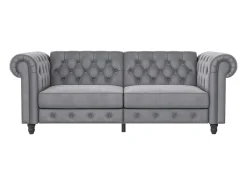 Best Felix | Sofá-cama de 3 lugares em veludo Sofá