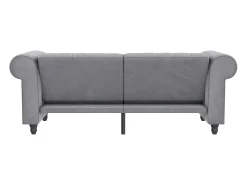 Best Felix | Sofá-cama de 3 lugares em veludo Sofá