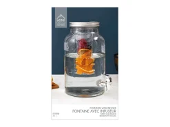 Fonte de Bebidas em Vidro com Infusor 5,5l*Cook Concept Sale