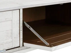 Hot Freya | Móvel TV com 3 portas de abrir em Pinho Creme Móvel De Tv