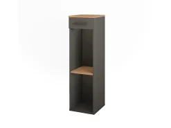 Garrafeira carvalho goldkraft/antracite 30x34.5x106 repose^Vicco Discount