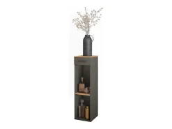 Garrafeira carvalho goldkraft/antracite 30x34.5x106 repose^Vicco Discount