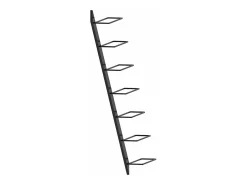 Garrafeira de parede para 7 garrafas metal PT553113* New