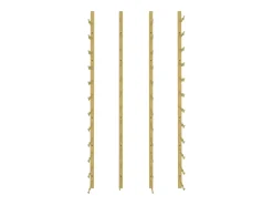 Best Garrafeira de parede para 36 garrafas 2 pcs ferro PT832369 Acessórios De Arrumação|Acessório Vinho E Bar