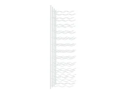 Garrafeira de parede para 36 garrafas 2 pcs ferro PT479017* Outlet