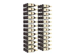 Garrafeira de parede para 36 garrafas 2 pcs ferro PT479017* Outlet