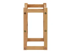 Acessórios De Arrumação|Acessório Vinho E Bar*Garrafeira p/ 12 garrafas 47x21x36cm madeira de carvalho maciça PT507713 Castanho