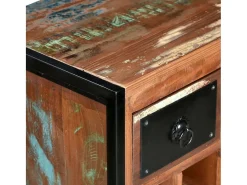 Acessórios De Arrumação|Acessório Vinho E Bar*Garrafeira para 16 garrafas madeira reciclada maciça PT997310 Castanho