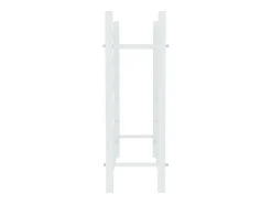 Acessórios De Arrumação|Acessório Vinho E Bar*Garrafeira para 36 garrafas metal PT861794 Branco