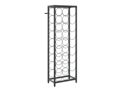 Garrafeira para 27 garrafas 34x18x100 cm ferro forjado PT812170* Online