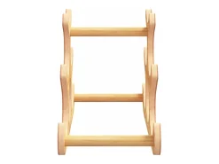 Acessórios De Arrumação|Acessório Vinho E Bar*Garrafeira para 6 garrafas 35x18x25,5 cm bambu PT104028 Castanho