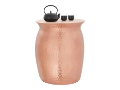 Gloria | Mesa de Centro 40 cm em Alumínio Cor de*Loft24 Clearance