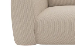 Clearance Grande sofá de canto direito com encosto chaise-longue veludo POGNI Sofá