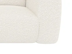 Online Grande sofá de canto esquerdo com encosto chaise-longue tecido bouclé POGNI Sofá