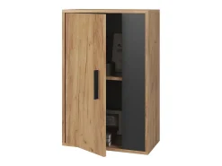 Vicco Prateleira*Hängeschrank carvalho goldkraft/antracite 50.1x28.3x78.4 berno Natural escuro