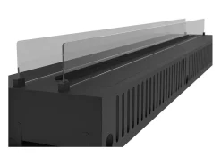 Best Invapo Insert 2200 Lareira a vapor embutida - Chama multicolorida 3D, app, tanque 4,8 l, recarga automática - 220 cm Lareira