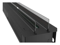Best Invapo Insert 2200 Lareira a vapor embutida - Chama multicolorida 3D, app, tanque 4,8 l, recarga automática - 220 cm Lareira