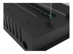Best Invapo Insert 700 Lareira embutida a vapor de água - Chama multicolorida, efeito 3D e controle por aplicativo, tanque de 1,2 l - 70 cm Lareira