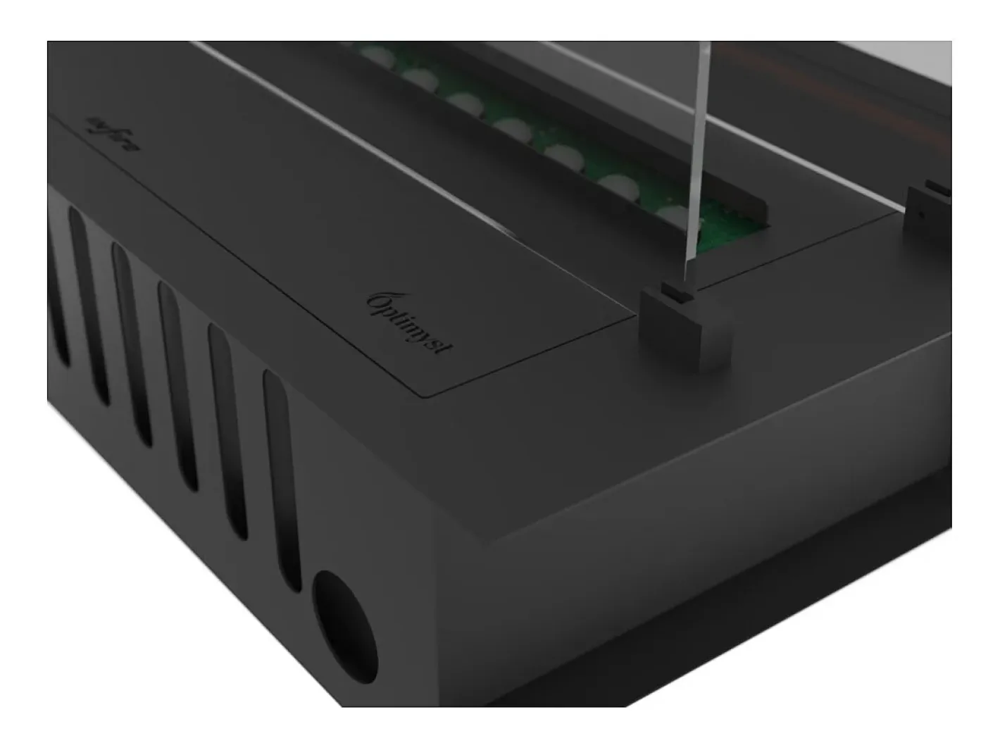 Best Invapo Insert 700 Lareira embutida a vapor de água - Chama multicolorida, efeito 3D e controle por aplicativo, tanque de 1,2 l - 70 cm Lareira