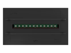 Best Invapo Insert 700 Lareira embutida a vapor de água - Chama multicolorida, efeito 3D e controle por aplicativo, tanque de 1,2 l - 70 cm Lareira
