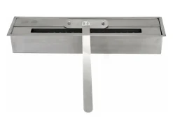 Hot Lareira a bioetanol piso biofireplace Belluno efeito pedra sintética L105xD38xH100 Lareira