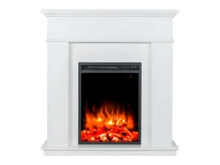 Lareira eléctrica de pousar VESUVIA - com cobertura - C98 x L24 x A102.5cm -*FLAMATECH