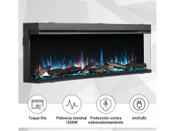 Best Lareira elétrica BALDERIA Athena smart 60 - Lareira embutida - Lareira