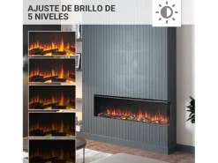 Best Lareira elétrica BALDERIA Athena smart 60 - Lareira embutida - Lareira
