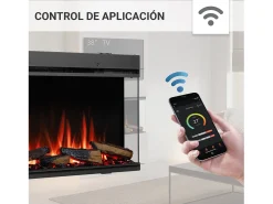Best Lareira elétrica BALDERIA Athena smart 60 - Lareira embutida - Lareira