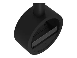 Hot Lareira suspensa a bioetanol Incyrcle Slim de 2 lados no teto - Biolareira de design redondo com fachada dupla aberta d.70cm branca Lareira