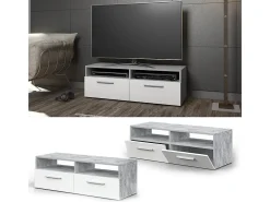 Vicco Móvel De Tv*Lowboard betão 95x33.2x38 diego Cinzento claro