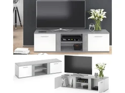 Vicco Móvel De Tv*Lowboard betão 155x40x41 novelli Cinzento claro