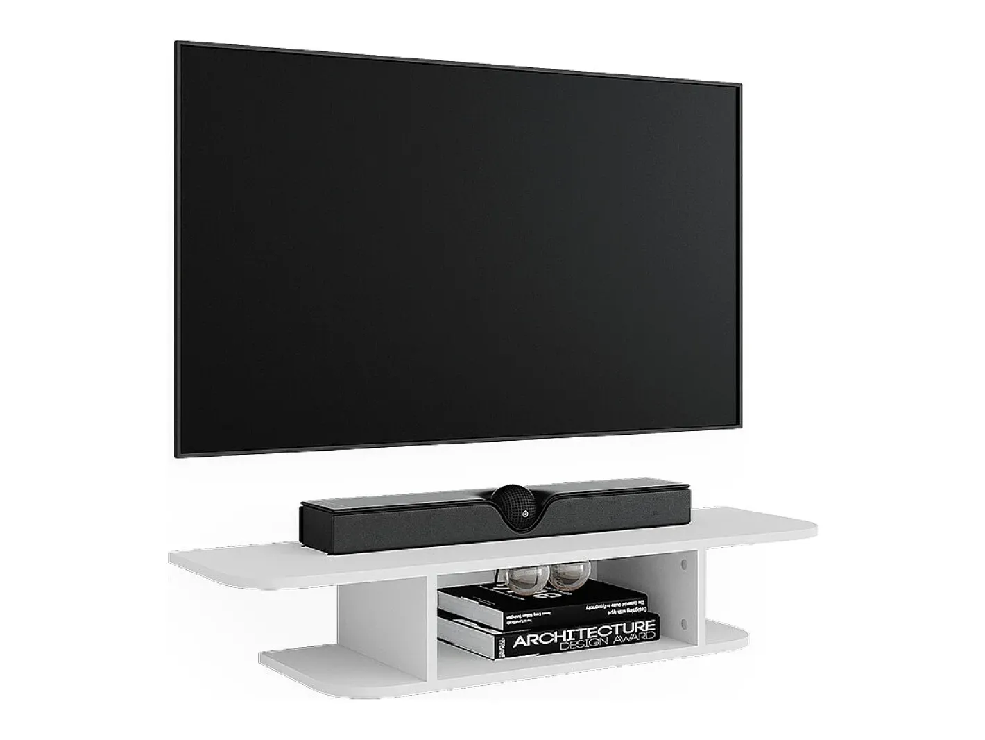 Vicco Móvel De Tv*Lowboard 105x30x18.2 lorio Branco