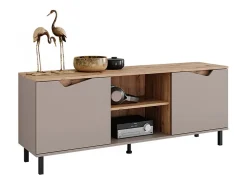 Vicco Móvel De Tv*Lowboard carvalho verde/artesanato 150x38x60 marelle Taupe
