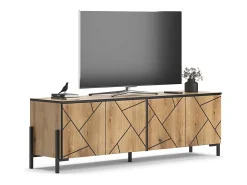 Vicco Móvel De Tv*Lowboard carvalho 156.8x39.7x50 hatto Natural claro