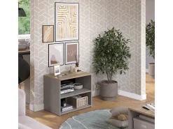 Vicco Móvel De Tv*Lowboard cinzento-bege 60x40x50 wido Taupe