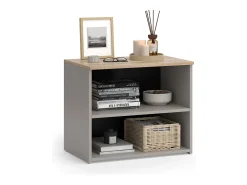 Vicco Móvel De Tv*Lowboard cinzento-bege 60x40x50 wido Taupe