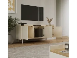 Vicco Móvel De Tv*Lowboard 140x40x63 velina Creme