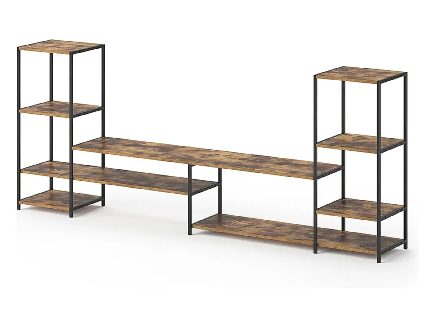 Vicco Móvel De Tv*Lowboard madeira antiga 226x34x93 fyrk Castanho