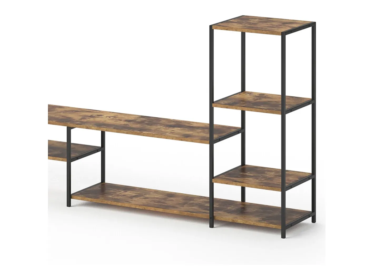 Vicco Móvel De Tv*Lowboard madeira antiga 226x34x93 fyrk Castanho