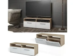 Vicco Móvel De Tv*Lowboard sonoma 95x33.2x38 diego Natural claro