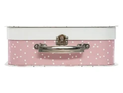 Atmosphera for Kids Acessórios De Arrumação|Cesto*Malas pack de 3 em cartão 29,5x22x10,5cm Rosa