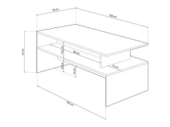 Discount Mesa centro elevable Iris Mesa De Centro