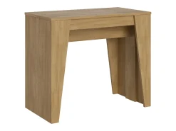 New Mesa consola extensível 90x48/204 cm Anvar Small carvalho natural Consola