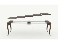 Mesa consola extensível 90x48/204 cm Olanda Small Cinza Branca^ITAMOBY Hot