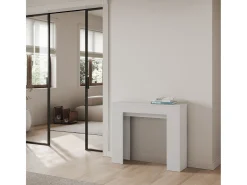 Mesa consola extensível 90x25/181 cm Slick Cinza Branca*ITAMOBY Sale